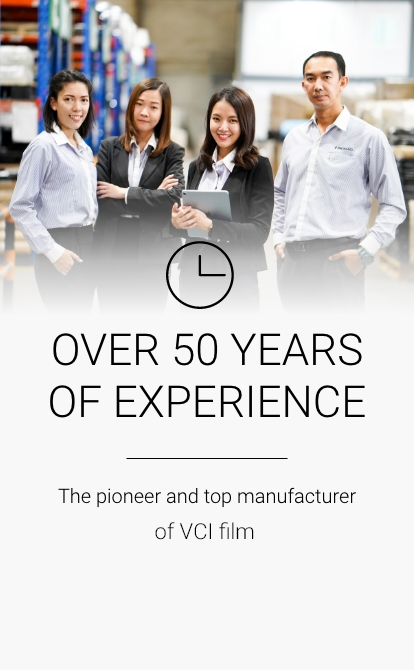 OVER 50 YEARS OF EXPERIENCE